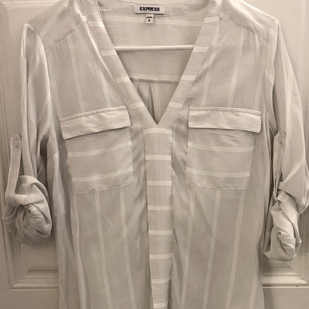 Express white blouse